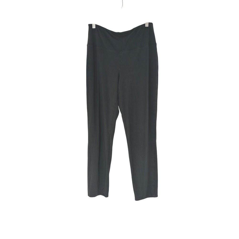 J. Jill Wearever Collection Black Smooth Fit Pull On Straight Leg Pants Small